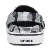 Crocs (GS) Saboți imprimați în afara terenului „Grey Black White” 209150-066