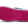 Crocs (GS) Sandale cu închidere cu curele Crocband „Pink Blue” 12856-6LH