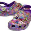 Crocs Lisa Frank x Classic Clog „Neon Purple Multi Hearts” 207736-573