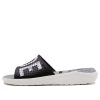 Crocs LiteRide LOGO Papuci unisex negri „Black White” 205562-066 Crocs LiteRide LOGO Papuci unisex negri „Black White” 205562-066
