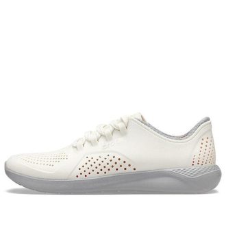 Crocs LiteRide Pacer „Almost White Slate Grey” 204967-1CS