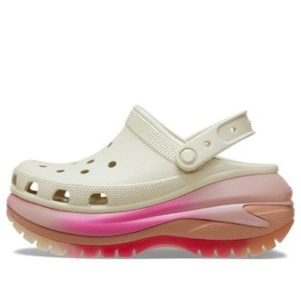 Crocs Mega Crush Color Dip Clog „White Pink” 208988-2Y3
