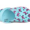 Crocs (PS) 4 Printing Outdoor Toc plat Beach Sports Sandale albastre 206178-4O9 Crocs (PS) 4 Printing Outdoor Toc plat Beach Sports Sandale albastre 206178-4O9