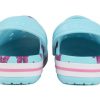 Crocs (PS) 4 Printing Outdoor Toc plat Beach Sports Sandale albastre 206178-4O9 Crocs (PS) 4 Printing Outdoor Toc plat Beach Sports Sandale albastre 206178-4O9