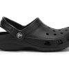 Crocs (PS) Classic Minimalist Casual Outdoor Beach Sandale negre 204536-001 Crocs (PS) Classic Minimalist Casual Outdoor Beach Sandale negre 204536-001