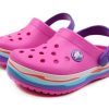 Crocs (PS) Crocband Wavy Band Small Crocs Casual Pink Purple Sandale „Pink Purple” 205697-6L0