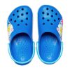 Crocs (PS) Funny Shark Small Crocs Outdoor Toc plat Beach Sports Sandale albastre 206704-4JL Crocs (PS) Funny Shark Small Crocs Outdoor Toc plat Beach Sports Sandale albastre 206704-4JL