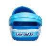 Crocs (PS) Funny Shark Small Crocs Outdoor Toc plat Beach Sports Sandale albastre 206704-4JL Crocs (PS) Funny Shark Small Crocs Outdoor Toc plat Beach Sports Sandale albastre 206704-4JL