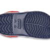 Crocs (PS) Mickey Outdoor Sandale sport cu toc plat, albastru adânc 207077-410