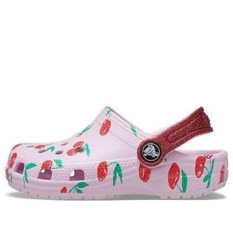Crocs (PS) Saboți clasici, imprimare cu fructe, sandale sport elegante, roz 207150-6GD