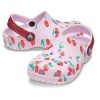 Crocs (PS) Saboți clasici, imprimare cu fructe, sandale sport elegante, roz 207150-6GD Crocs (PS) Saboți clasici, imprimare cu fructe, sandale sport elegante, roz 207150-6GD