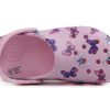 Crocs (PS) Saboți clasici, model fluture, în aer liber, toc plat, sport, sandale roz 206414-6GD Crocs (PS) Saboți clasici, model fluture, în aer liber, toc plat, sport, sandale roz 206414-6GD
