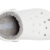 Crocs (PS) Saboți cu căptușeală Baya Classic „Alb Gri” 207500-11H