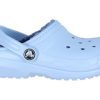 Crocs (PS) Saboți cu căptușeală clasică „Albastru deschis” 207010-4NS
