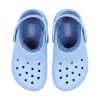Crocs (PS) Saboți cu căptușeală clasică „Albastru deschis” 207010-4NS