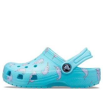 Crocs (PS) Sabot Classic Majestic Creature „Albastru” 206547-4O9