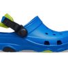 Crocs (PS) Sandale albastre cu toc plat 207011-4JL