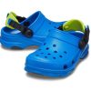 Crocs (PS) Sandale albastre cu toc plat 207011-4JL