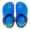 Crocs (PS) Sandale albastre cu toc plat 207011-4JL