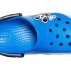 Crocs (PS) Sandale albastre sport cu toc plat Disney Mickey 206307-4JL