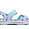Crocs (PS) Sandale Crocs cu imprimare mare „Ice Blue” 206262-4O9
