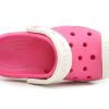 Crocs (PS) Sandale crocs mici, pentru exterior, cu toc plat, roz, sport 202282-6MI