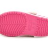Crocs (PS) Sandale crocs mici, pentru exterior, cu toc plat, roz, sport 202282-6MI
