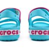 Crocs (PS) Sandale mici Crocs Beach, albastru gheață 12856-4FV Crocs (PS) Sandale mici Crocs Beach, albastru gheață 12856-4FV