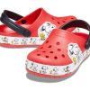 Crocs (PS) Sandale roșii amuzante 206176-8C1