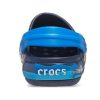Crocs (PS) Sandale sport cu toc plat cu model amuzant cu rechin în aer liber 207070-410 Crocs (PS) Sandale sport cu toc plat cu model amuzant cu rechin în aer liber 207070-410
