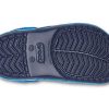 Crocs (PS) Sandale sport cu toc plat cu model amuzant cu rechin în aer liber 207070-410 Crocs (PS) Sandale sport cu toc plat cu model amuzant cu rechin în aer liber 207070-410