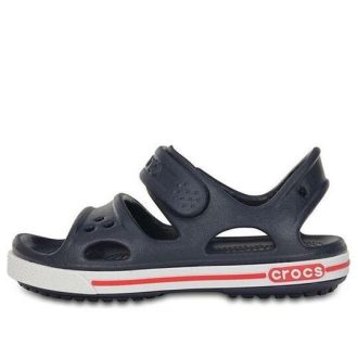 Crocs (PS) Sandale sport cu velcro, albastru adânc 14854-462