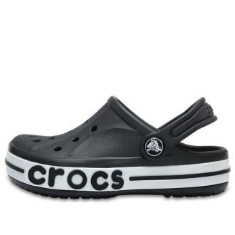 Crocs (PS) Small Crocs Outdoor Toc plat Beach Sports Sandale Black White „Black White” 205100-001
