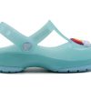 Crocs (PS) Small Crocs Outdoor Toc plat Sandale sport albastru gheață 205534-4O9
