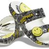 Crocs SmileyWorld x Classic Sandal „Black White” 207207-94S