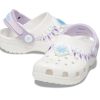 Crocs (TD) Crocs Classic Fun Lab I AM Frozen II Saboți „White Lila” 207715-100
