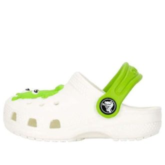 Crocs (TD) Crocs Classic Glow Alien Clog „White Green” 208653-90H