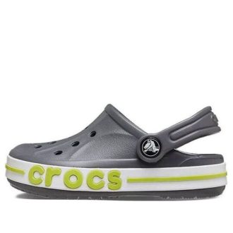 Crocs (TD) Saboți Crocs Bayaband „Grey White” 207018-OGX