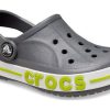 Crocs (TD) Saboți Crocs Bayaband „Grey White” 207018-OGX