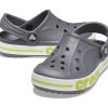 Crocs (TD) Saboți Crocs Bayaband „Grey White” 207018-OGX