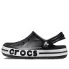 Crocs (TD) Saboți Crocs Bayaband „negru alb” 207018-001