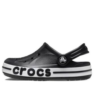 Crocs (TD) Saboți Crocs Bayaband „negru alb” 207018-001