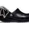 Crocs (TD) Saboți Crocs Classic I Am Bat „Black White” 209232-001