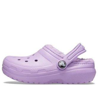 Crocs (TD) Saboți Crocs Classic Lined „Violet” 207009-5PR