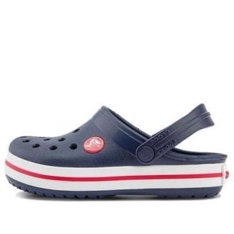 Crocs (TD) Saboți Crocs Crocband „Navy White” 207005-485