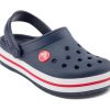 Crocs (TD) Saboți Crocs Crocband „Navy White” 207005-485