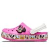 Crocs (TD) Saboți Crocs x Disney Classic „Fun Lab Minnie Mouse Band” 207720-03