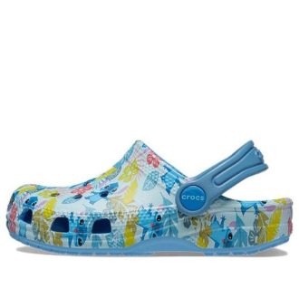 Crocs (TD) Sabot Crocs x Disney Classic „Stitch Hawaiian Print” 209471-4TB