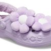Crocs (WMNS) Baya Lined Fuzz Strap Singles Day „Purple White” 209234-90H