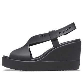 Crocs (WMNS) Brooklyn Cozy Anti-Slip Sports Sandale negre 206222-060